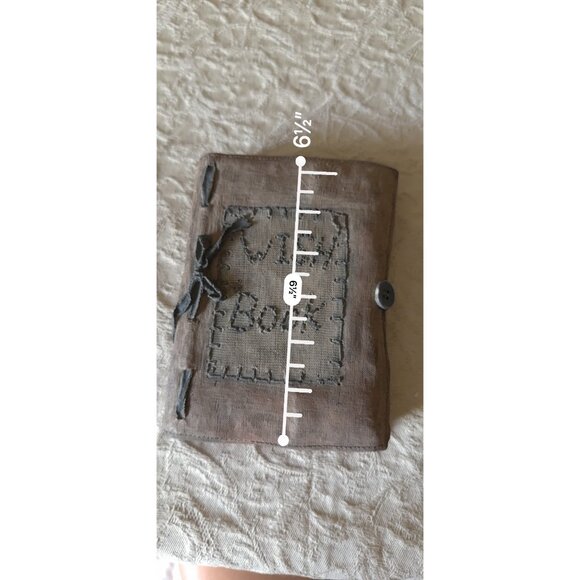 Vintage Handmade "Wish Book" Design Paperweight Medieval Art Shelf Decor Rare - Picture 12 of 12